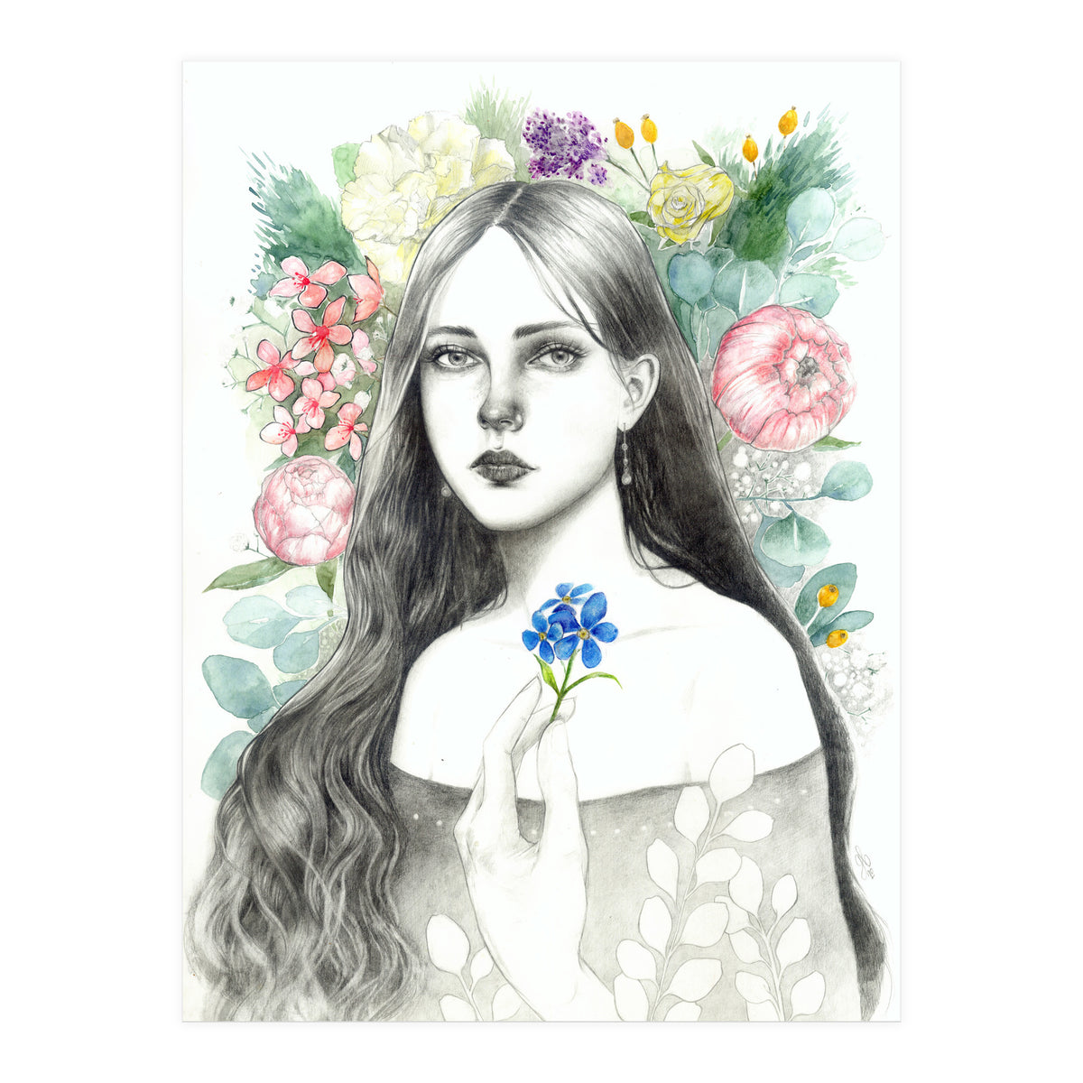 Forget Me Not (Print Only)