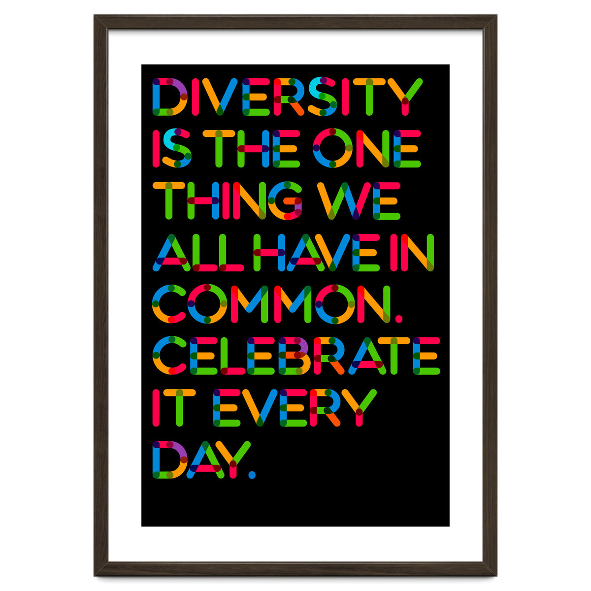 DIVERSITY (black Version)