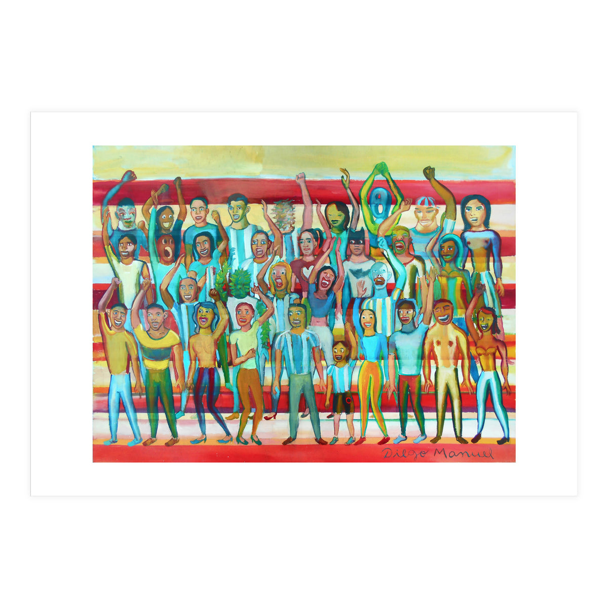 Hinchada Multicolor (Print Only)
