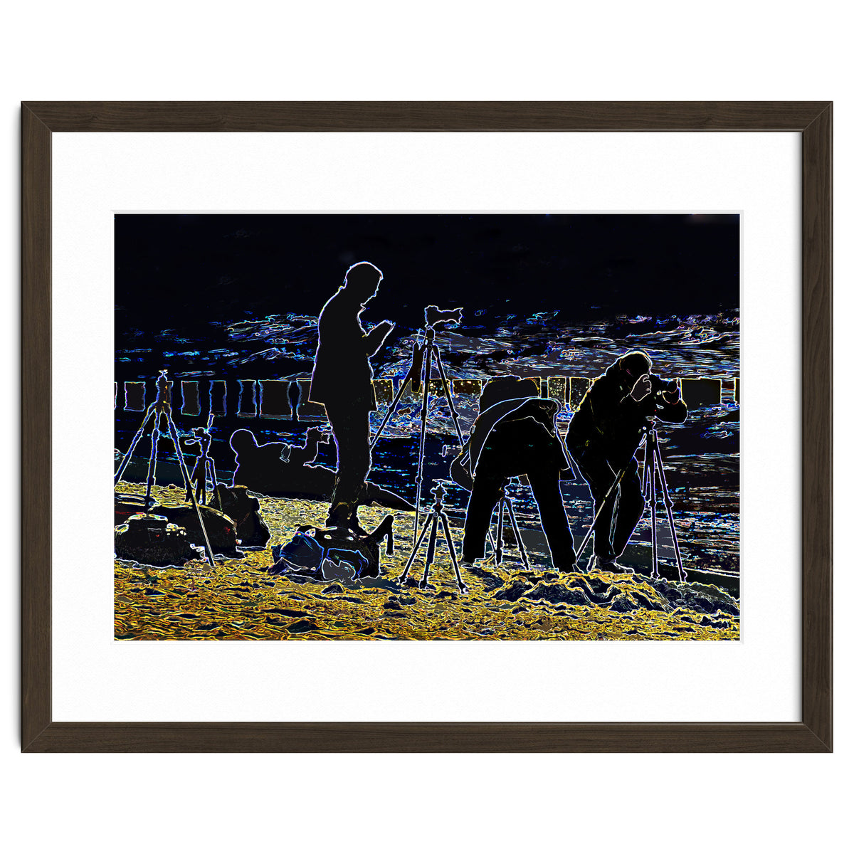 Photographers at the beach