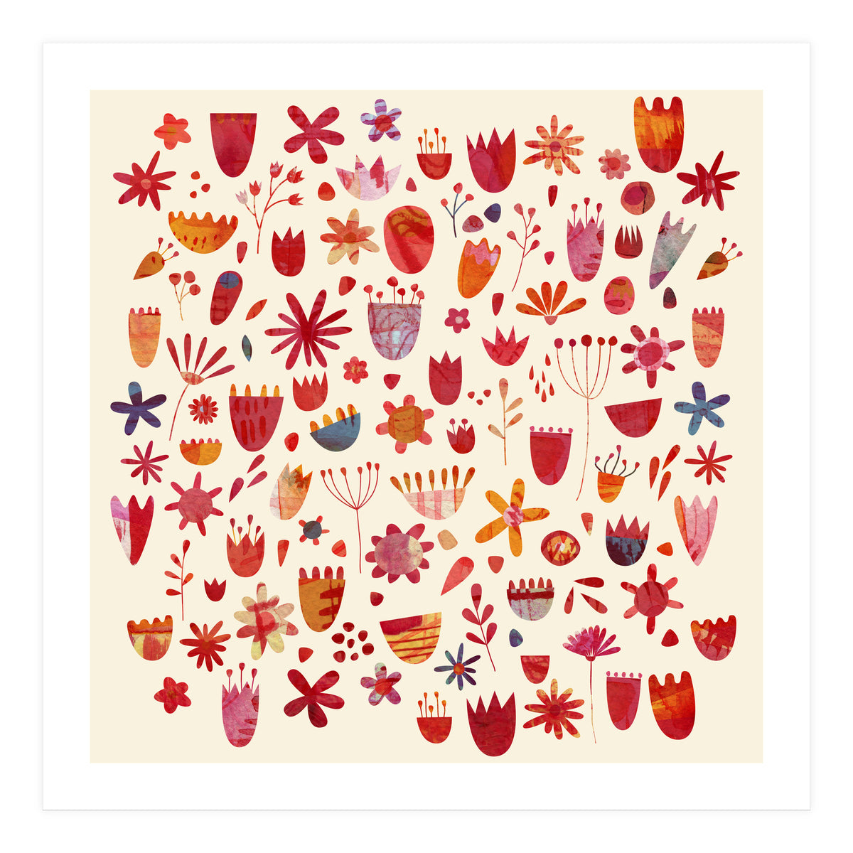 Spring Flowers (Print Only)