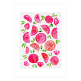 Watercolor Grapefruit (Print Only) thumbnail