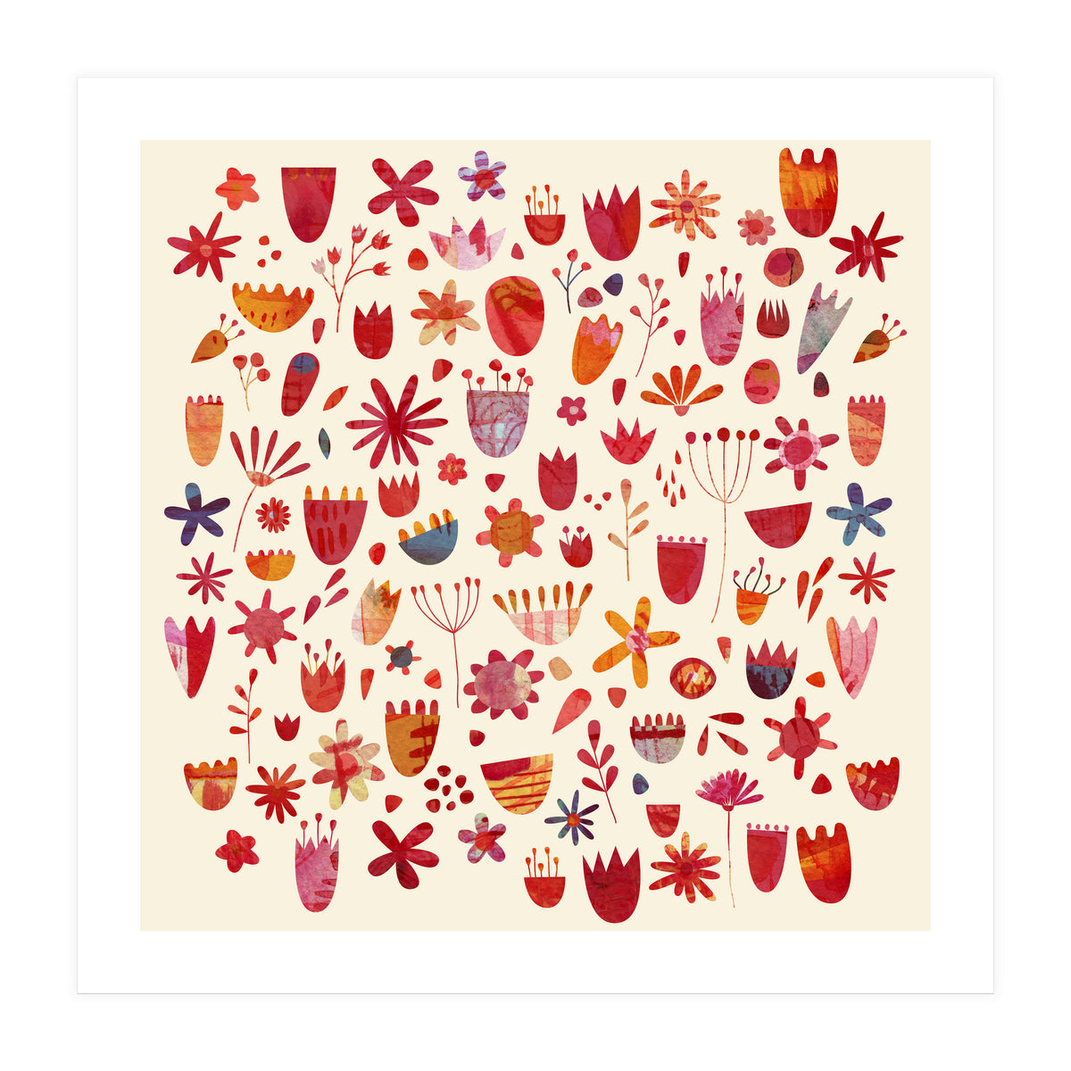 Spring Flowers (Print Only)