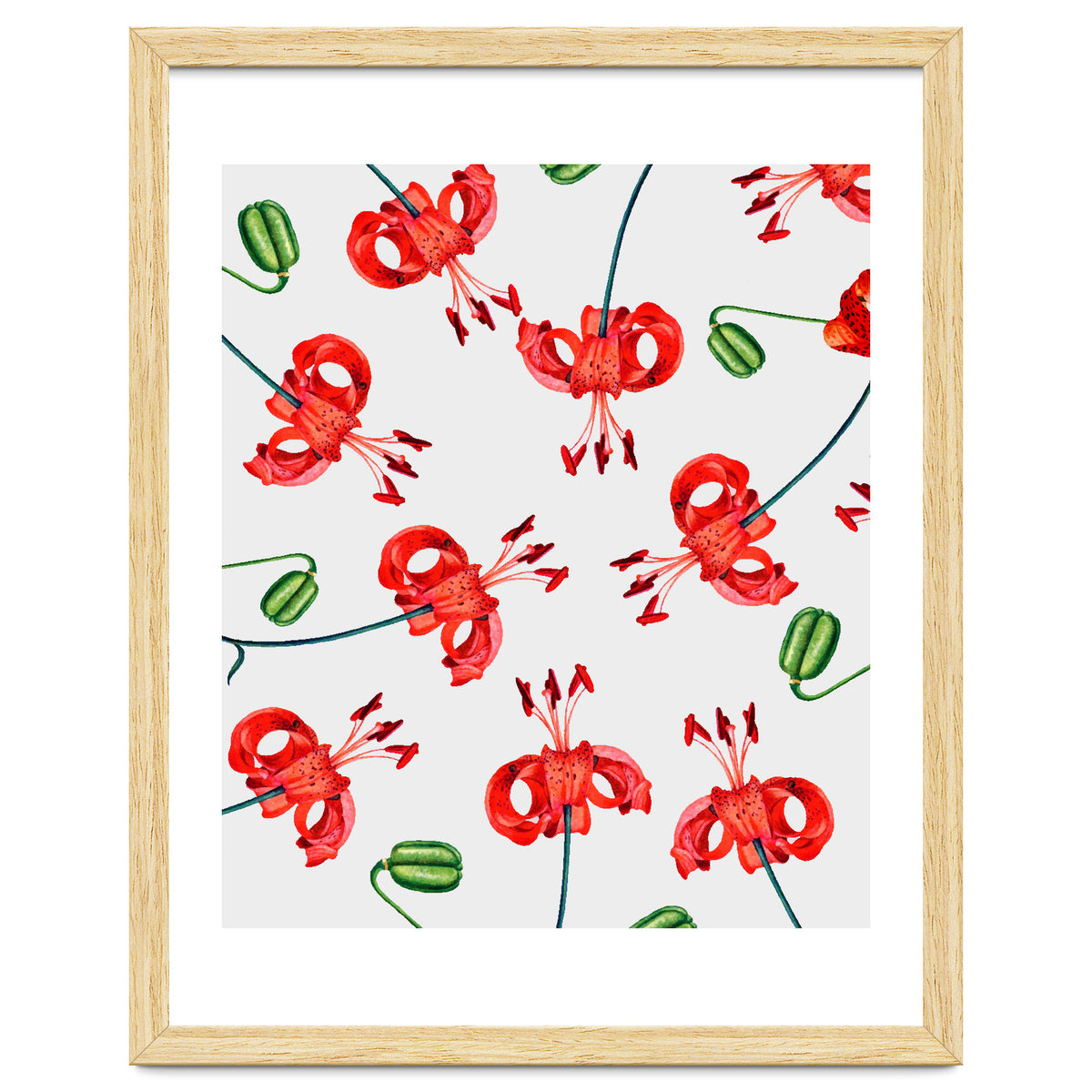 Exotic Floral Pattern