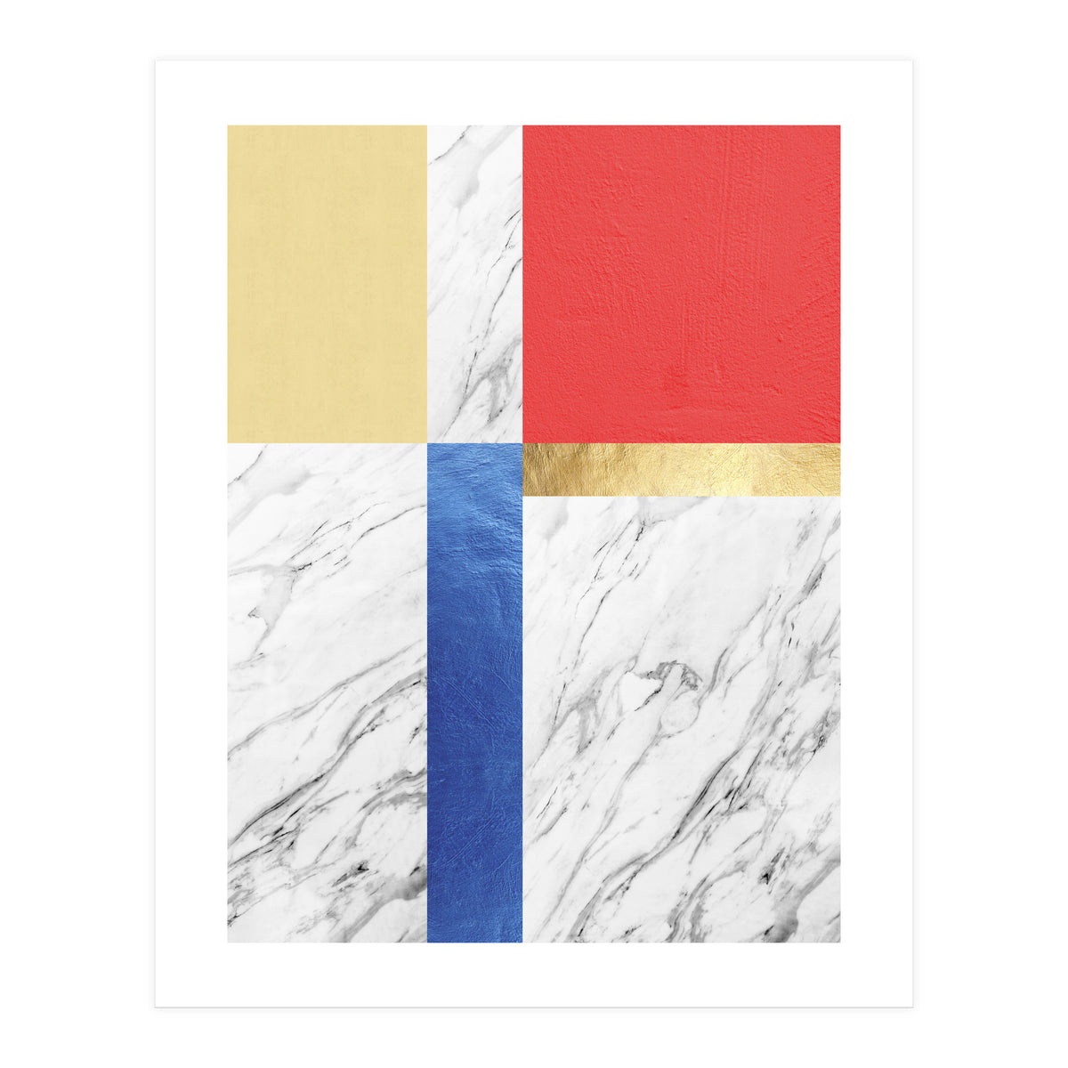 Geometric and golden VII (Print Only)