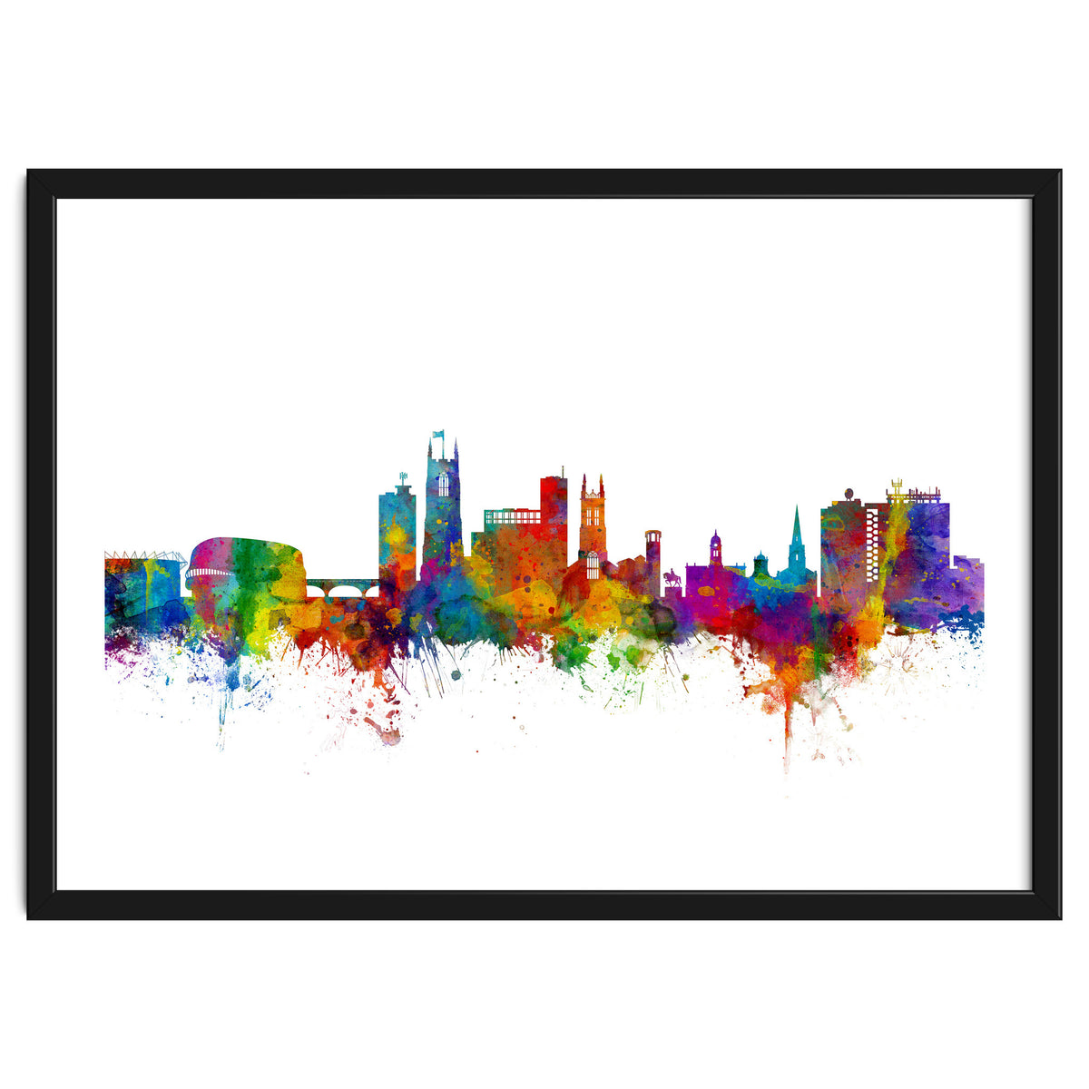 Derby England Skyline