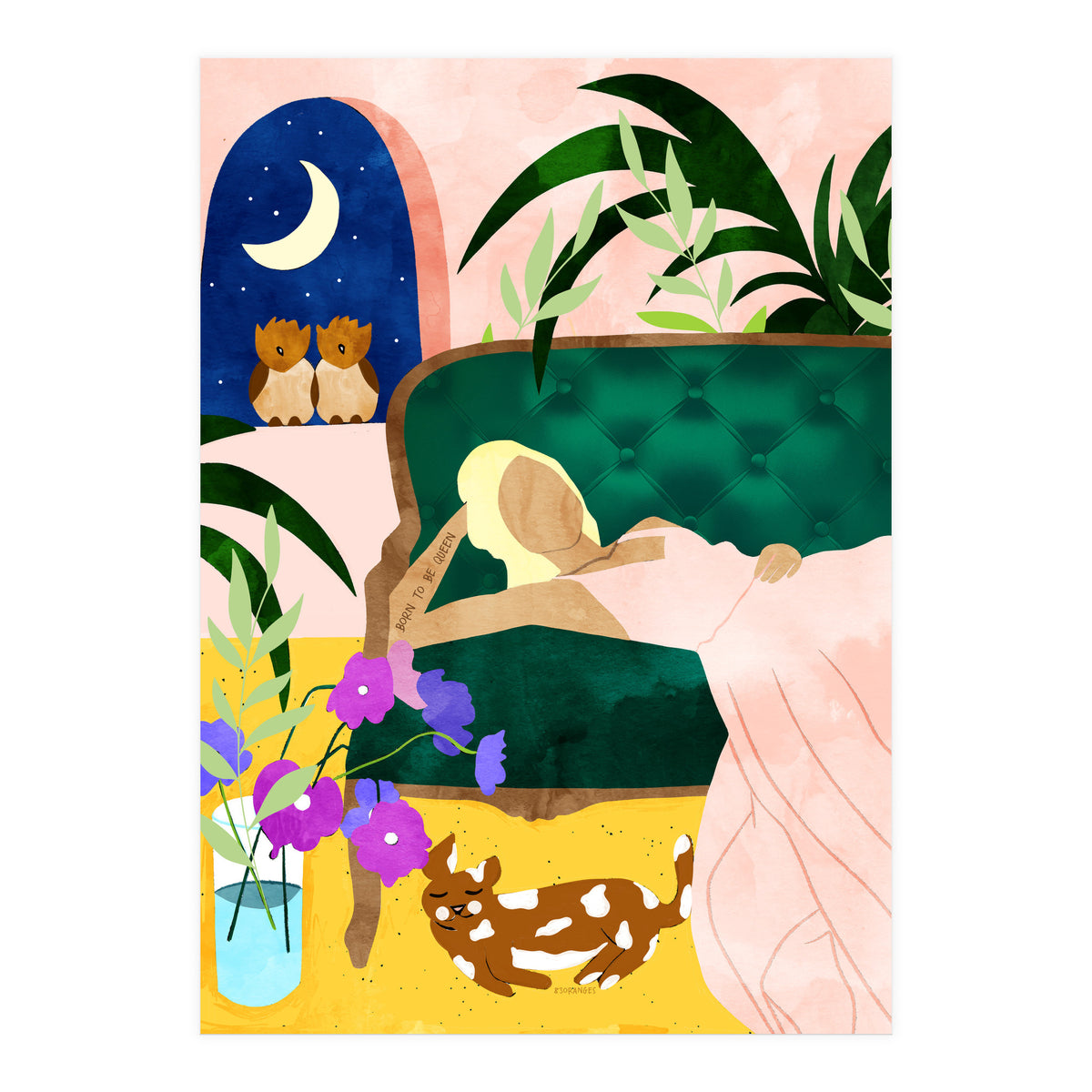 Born To Be Queen (Print Only)