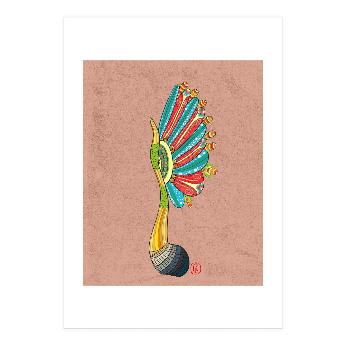 Fan Flora (Print Only)