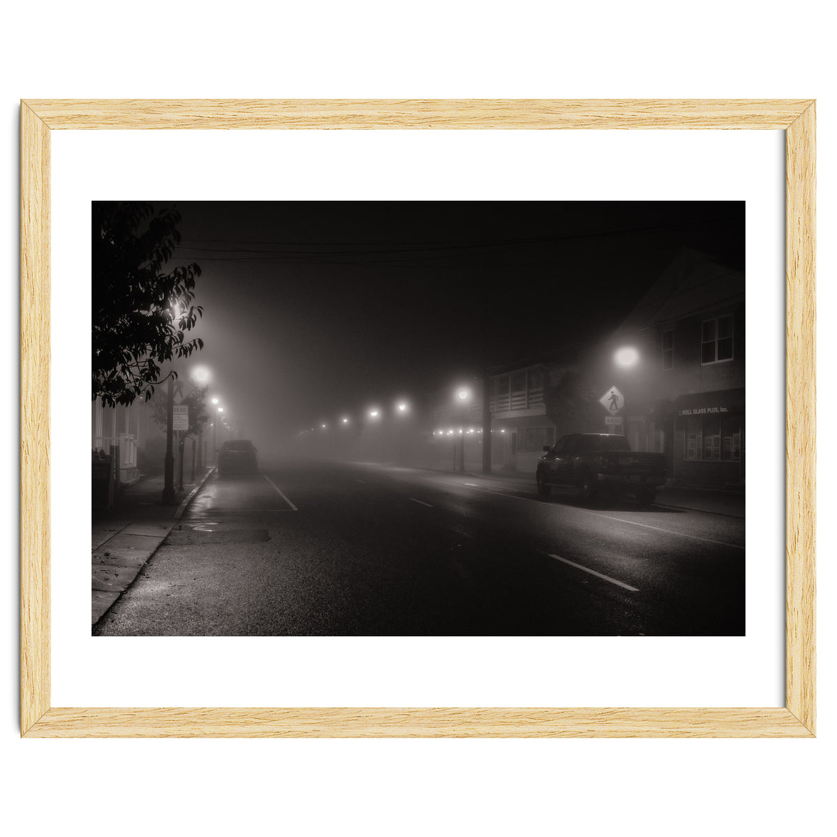 Foggy evening, Hull, Massachusetts