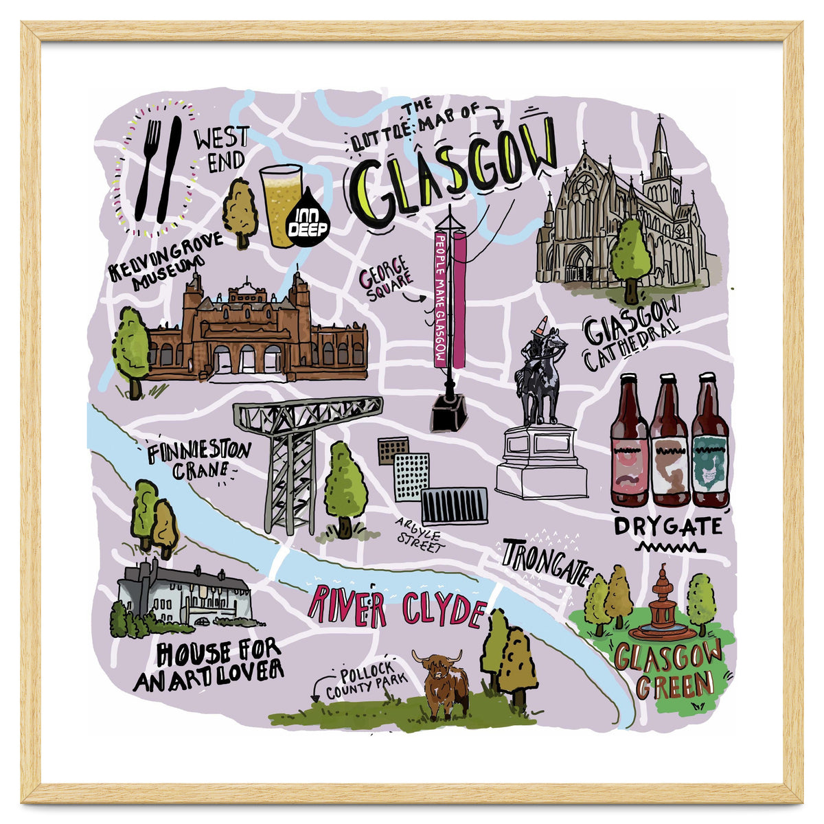 Little Map of Glasgow