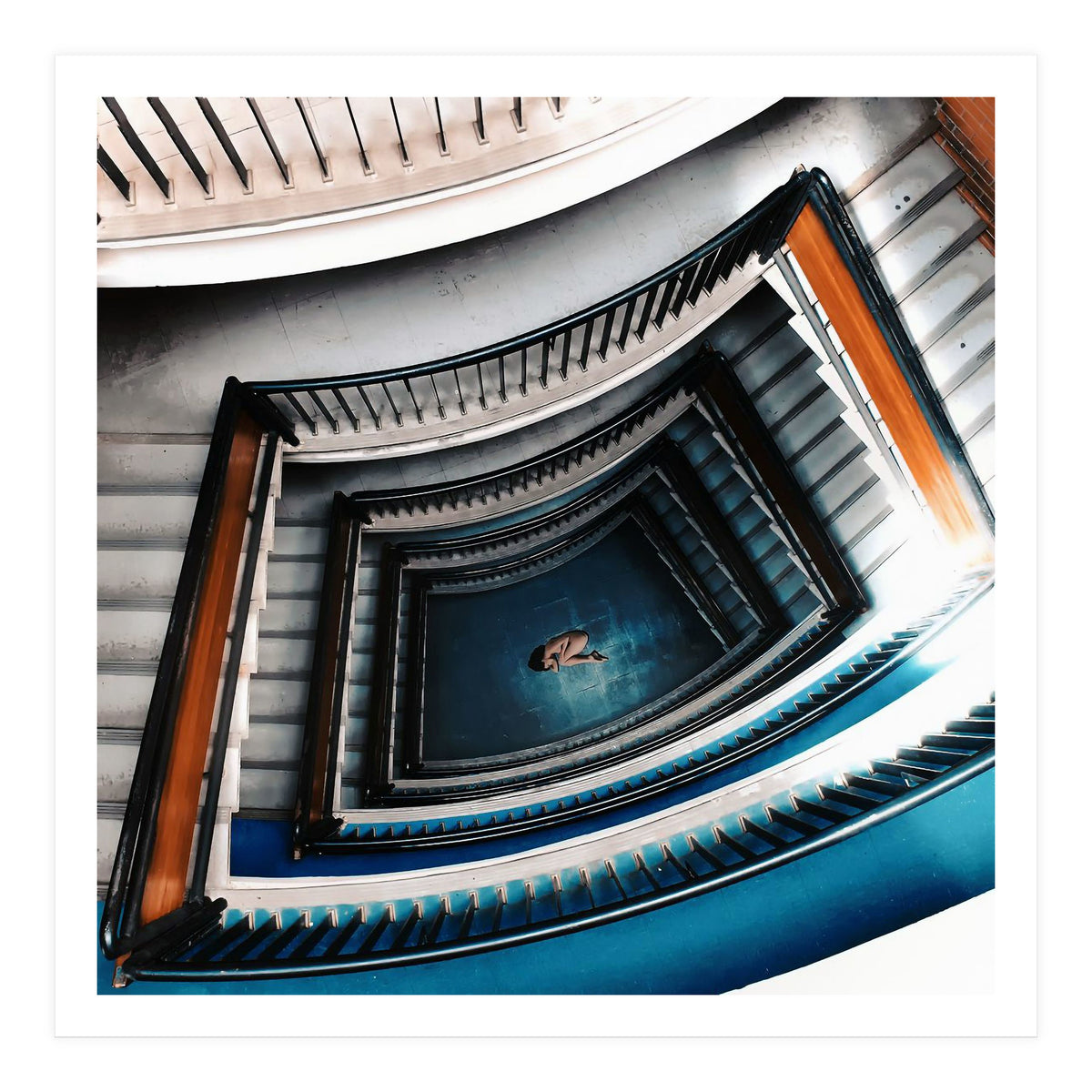 Spiral Staircase 1 (Print Only)