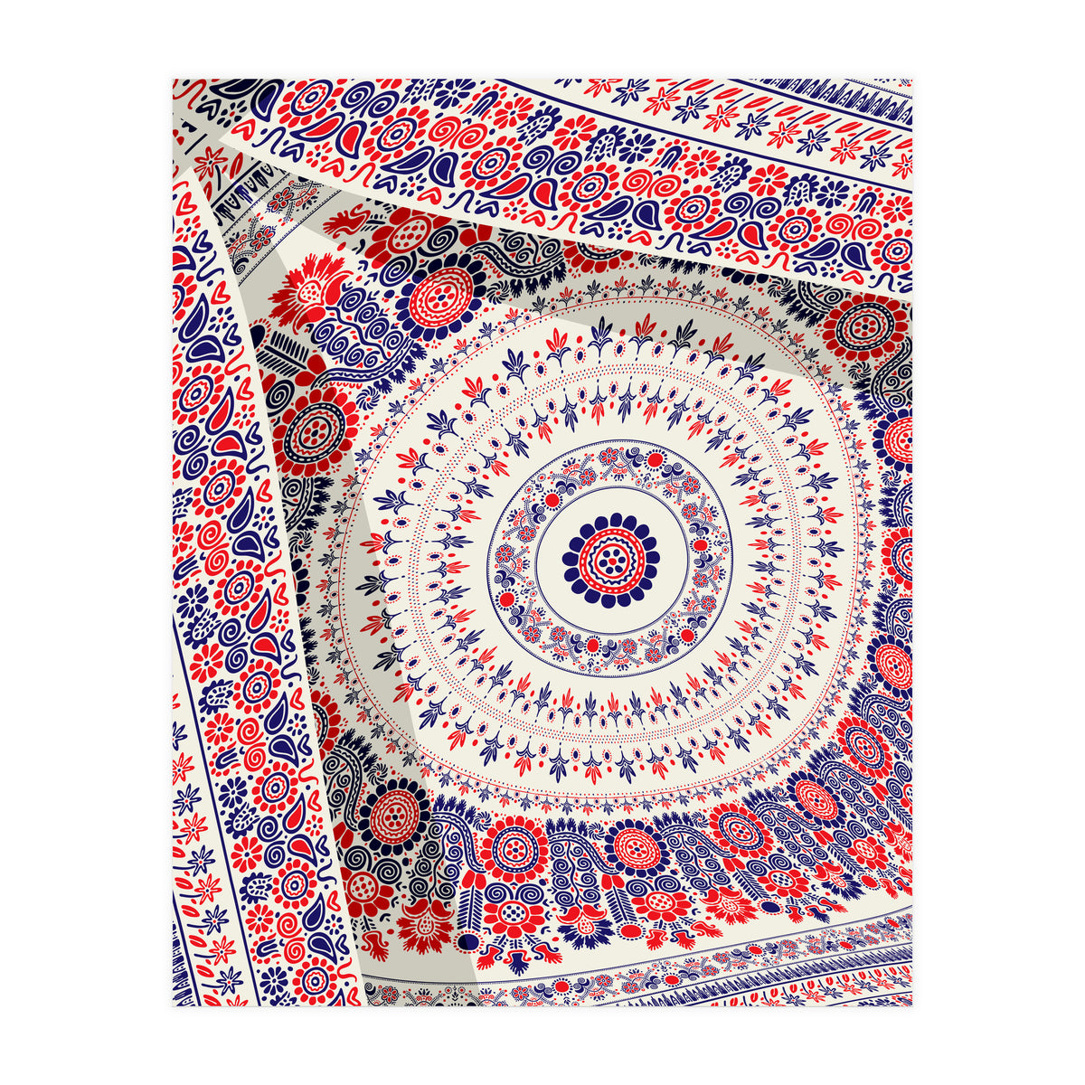 Romanian embroidery background 41 (Print Only)