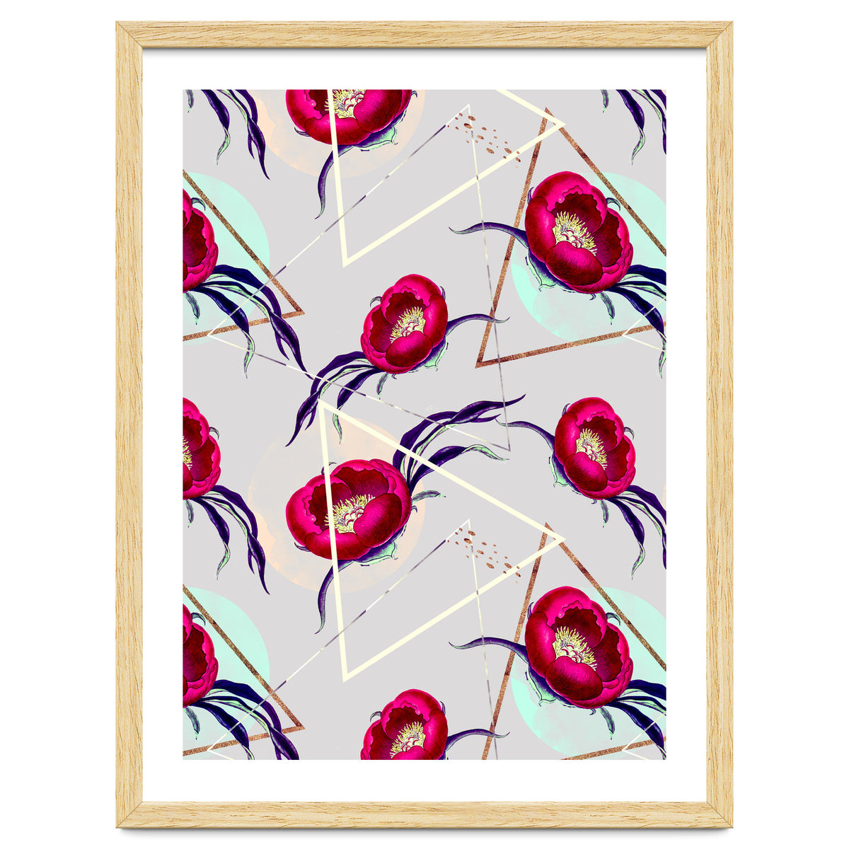 Flowery blooming with geometric II