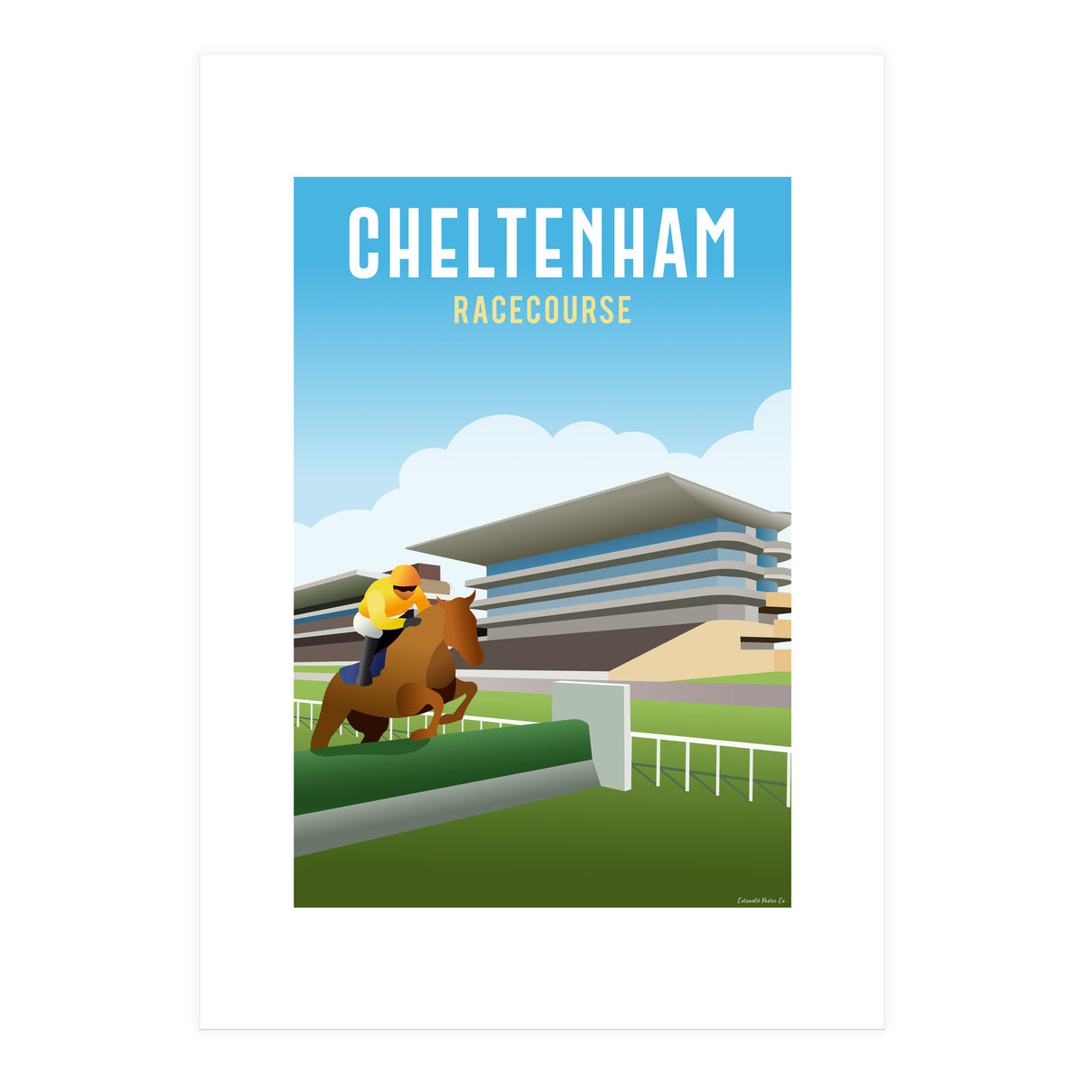 Cheltenham Racecourse (Print Only)