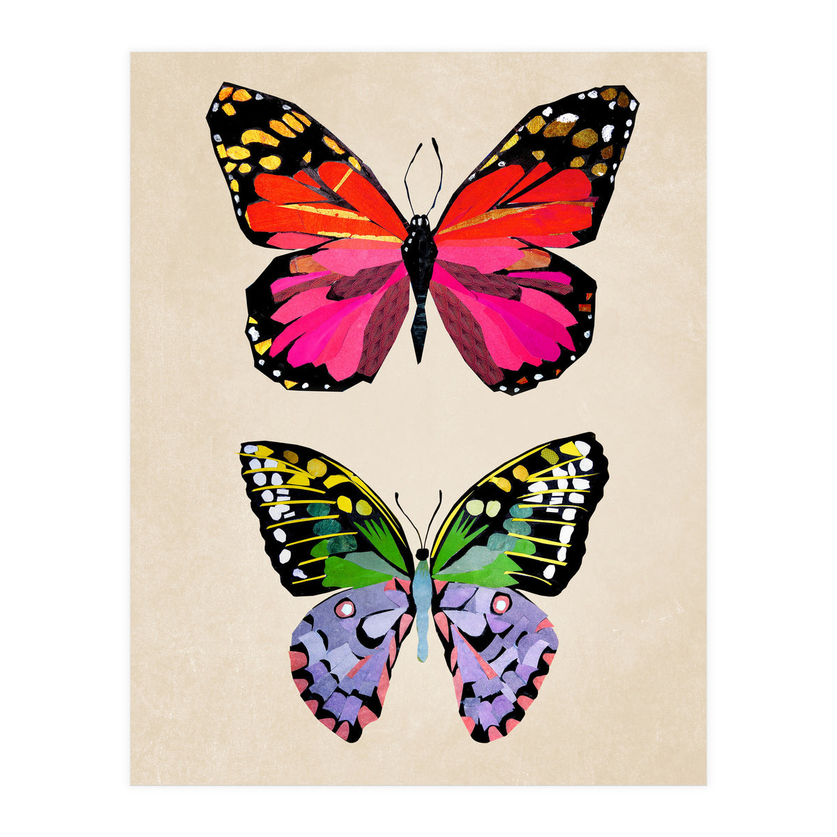 Two Butterflies (Print Only)