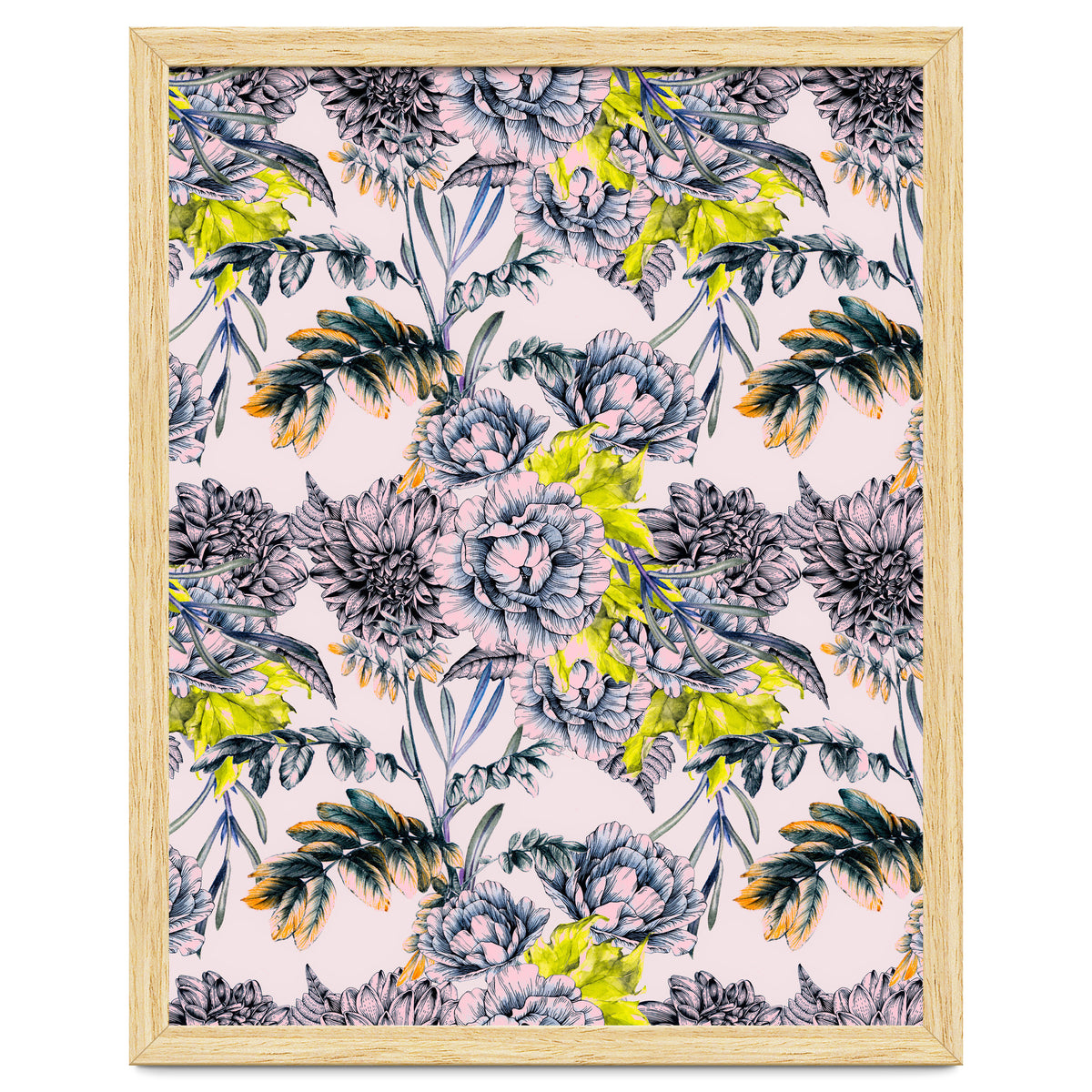 Flowering blooming in pink