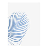 Blue Palm Leaf (Print Only) thumbnail