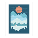 Cabin In The Snow (Print Only) thumbnail