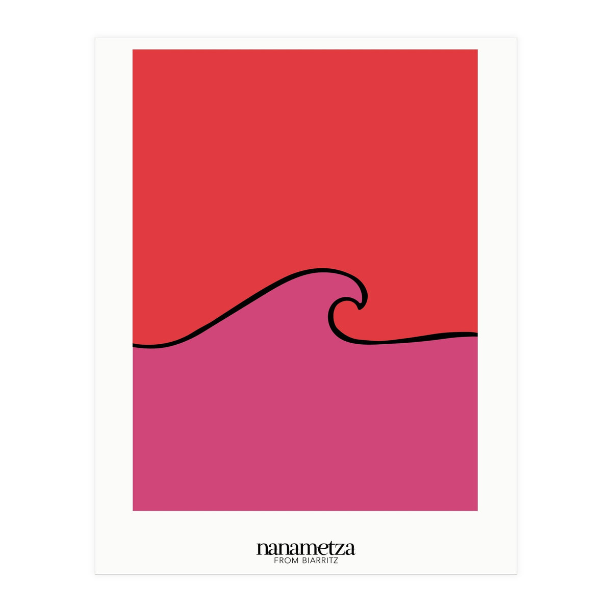 Pink Waves (Print Only)