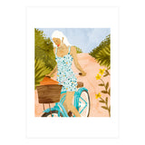 Biking In The Woods (Print Only) thumbnail