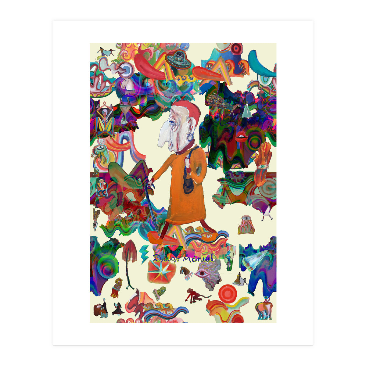 Graffitis 2021 Tapiz 66 (Print Only)