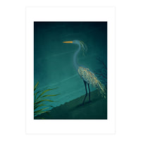 Camouflage:  The Crane (Print Only)