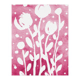 Abstract Flowers Pink (Print Only) thumbnail