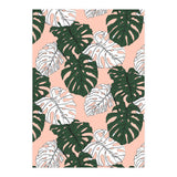 Hand drawing monstera pastel color (Print Only) thumbnail