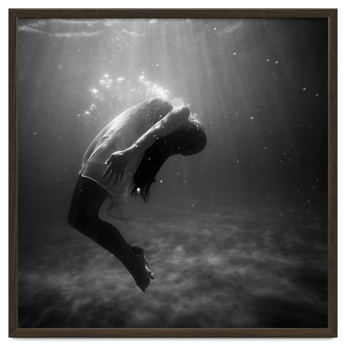 Woman Inside The Water