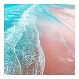 Sea Blue And Rose Gold (Print Only) thumbnail