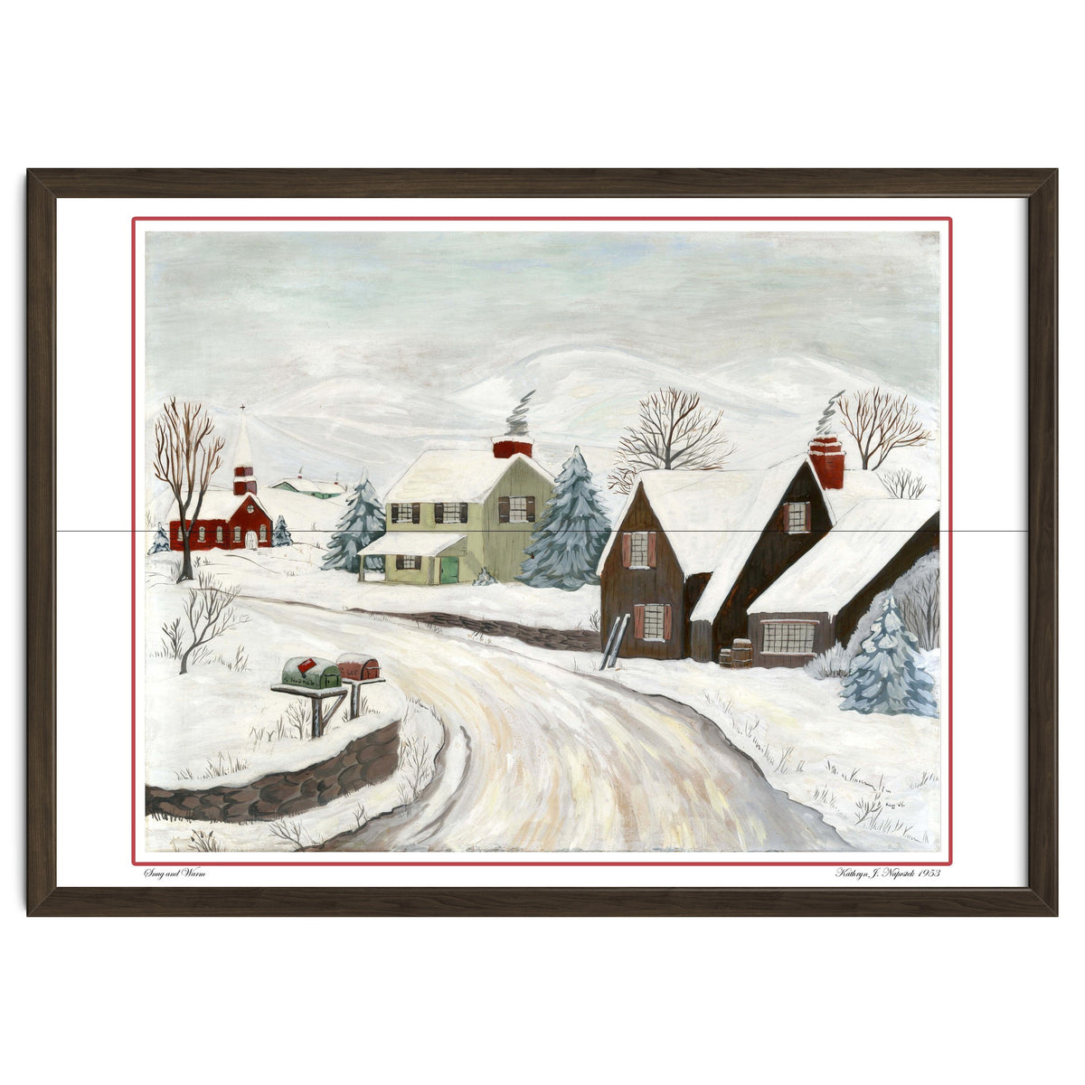 Snug & Warm Watercolor