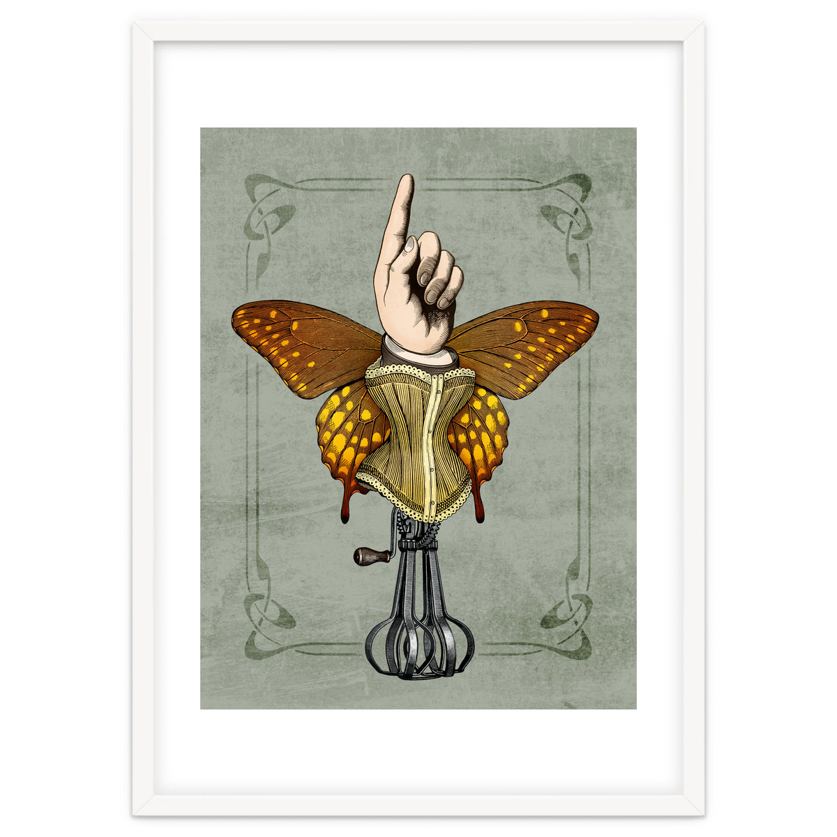 Butterhand Portrait
