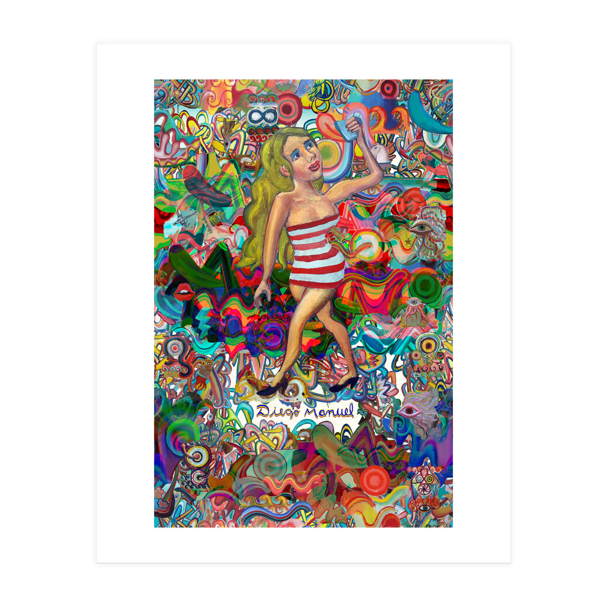 Graffitis 2021 Tapiz 87 (Print Only)