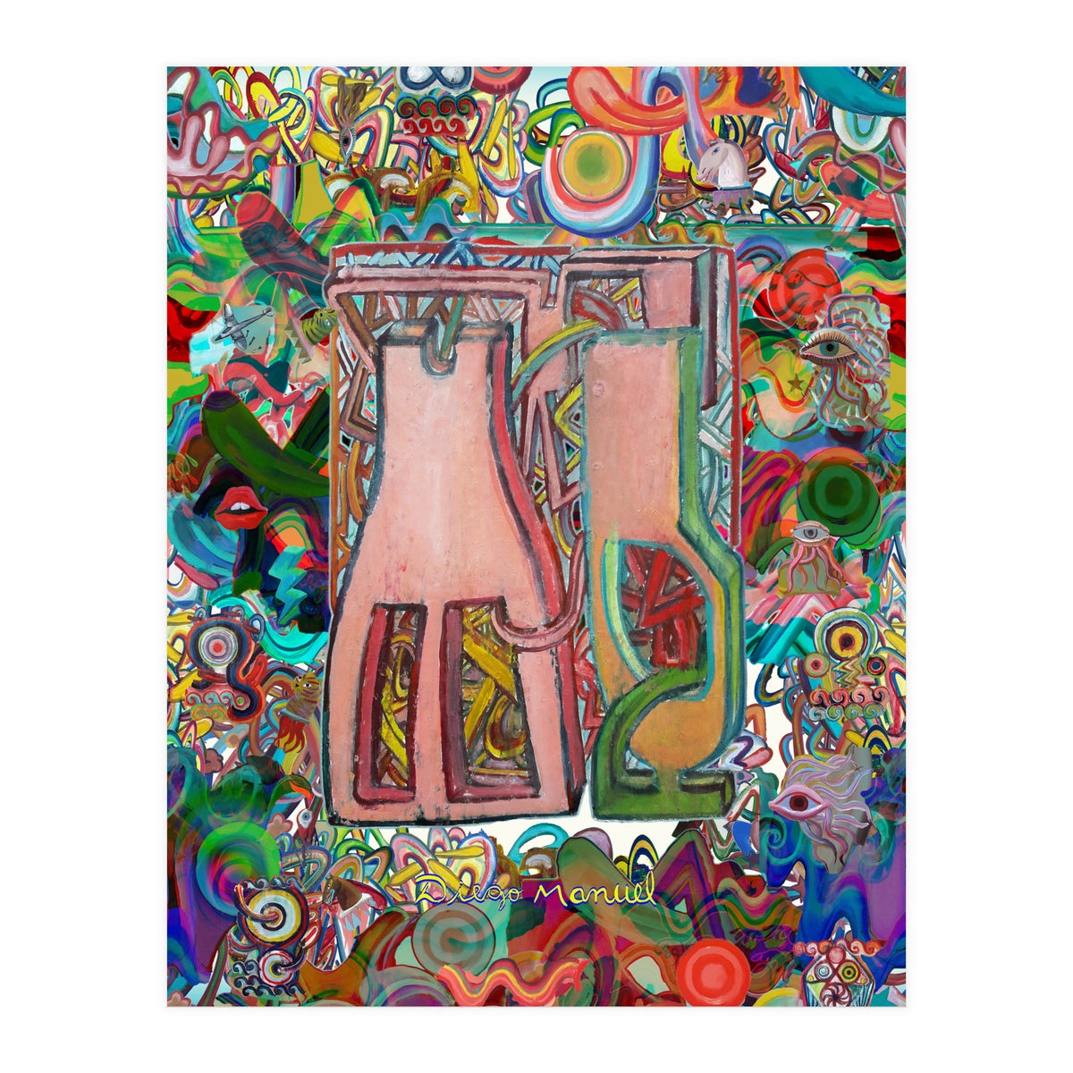 Graffitis 2021 Tapiz 8 (Print Only)