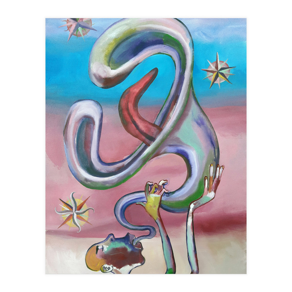 Trompeta Y Lengua 3 (Print Only)