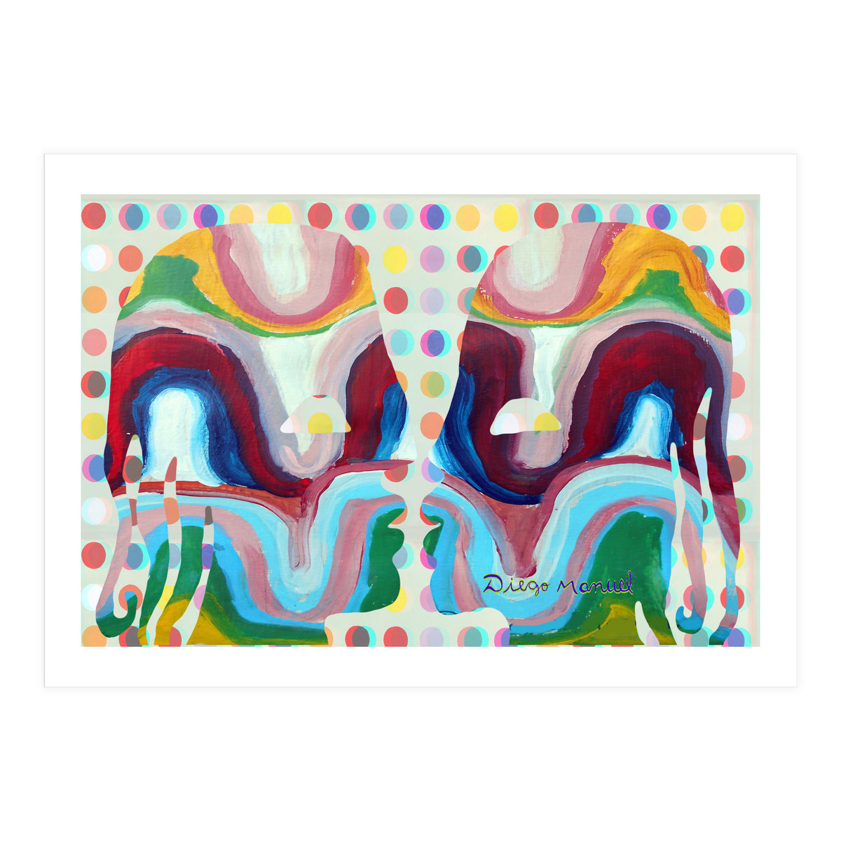 Abstracto Pop Nuevo B5 (Print Only)