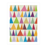 Analogous Shapes In Bloom (Print Only) thumbnail