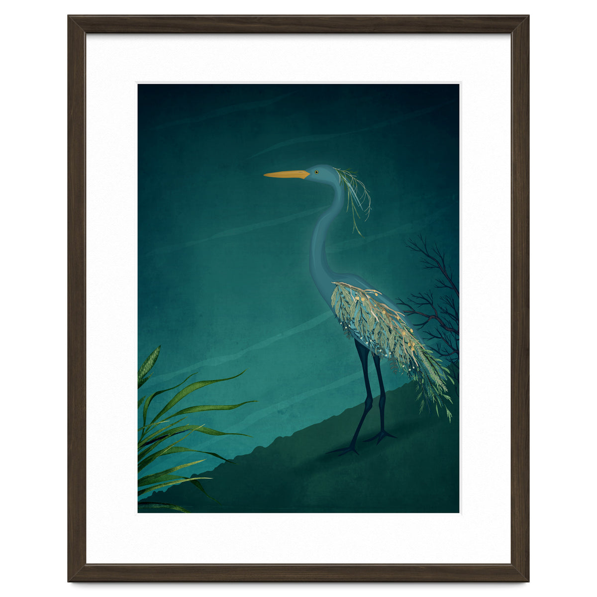 Camouflage:  The Crane