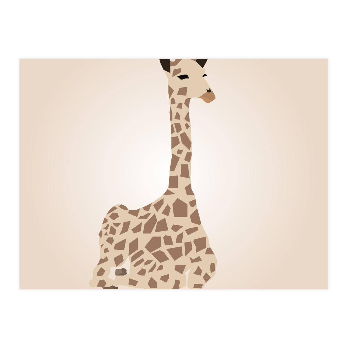 Giraffe Art (Print Only)