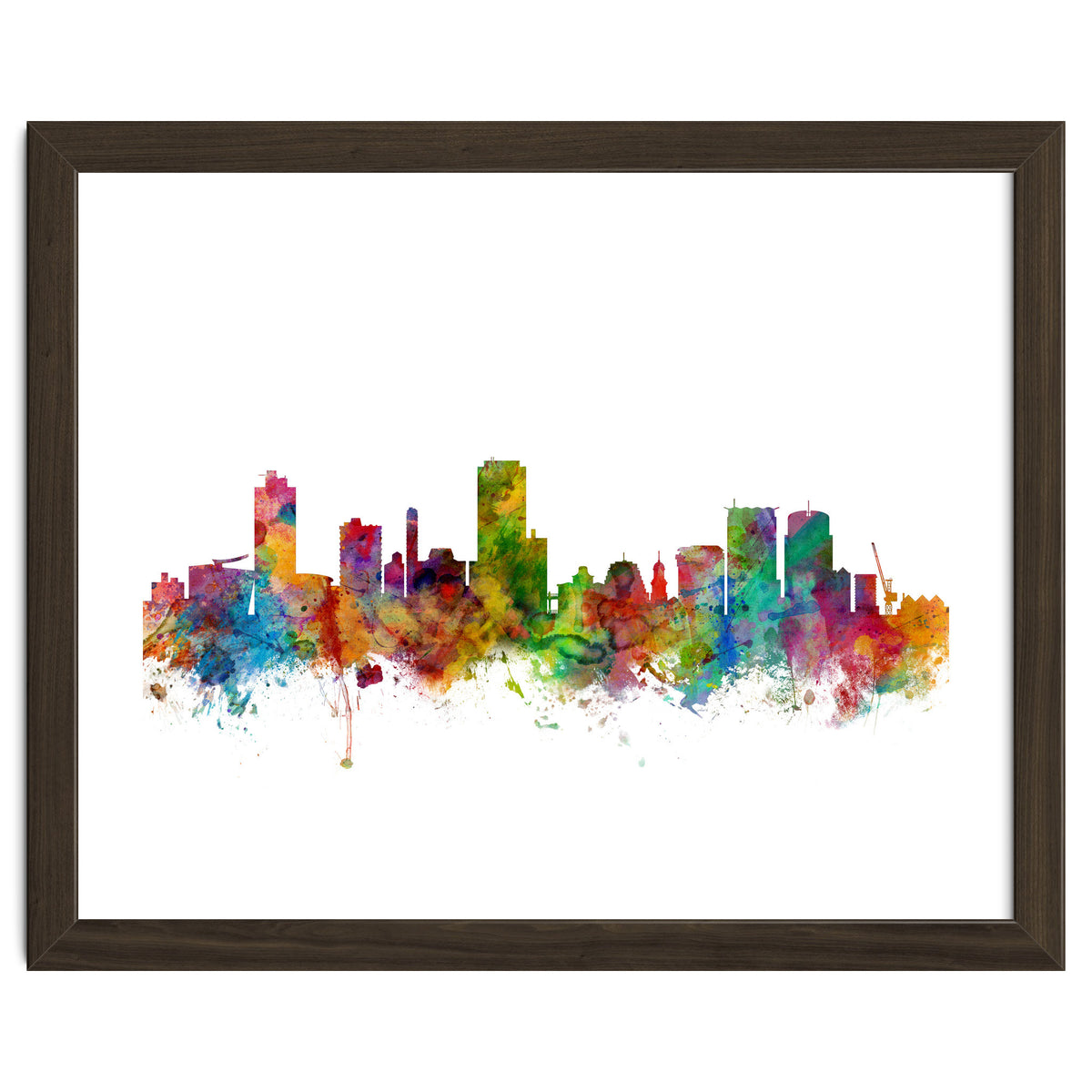 Wellington New Zealand Skyline