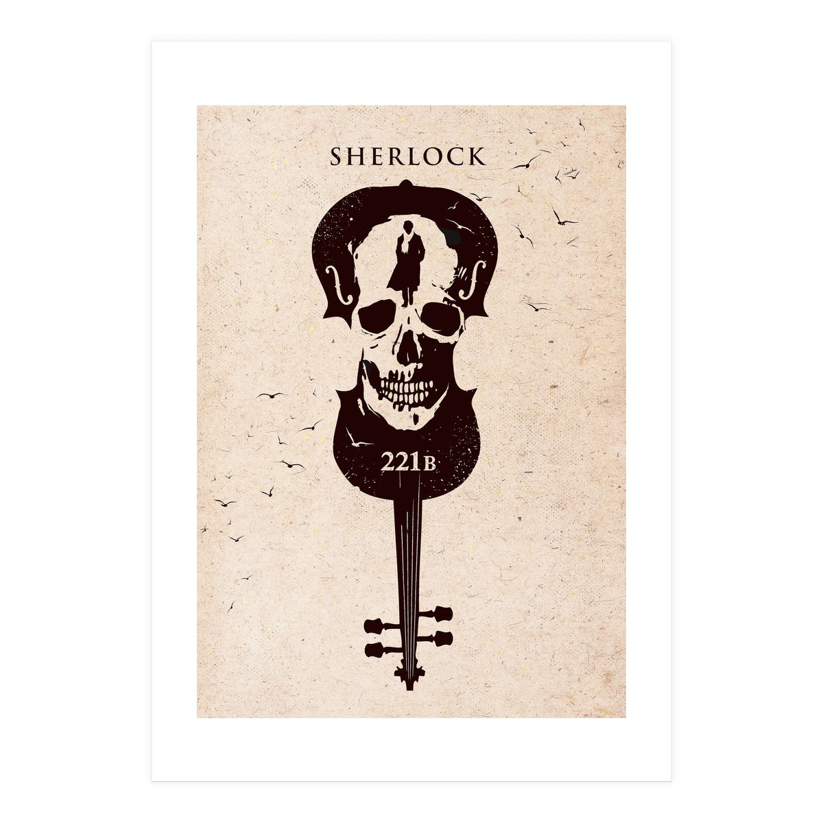 Sherlock movie poster (Print Only)