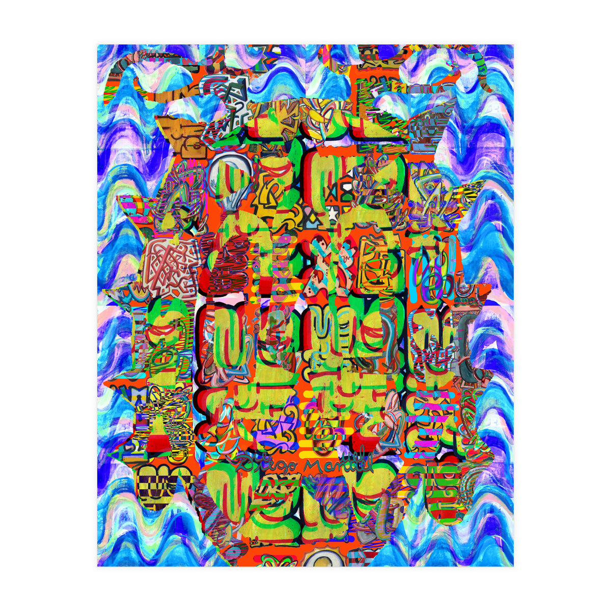 Graffiti Digital 7 (Print Only)