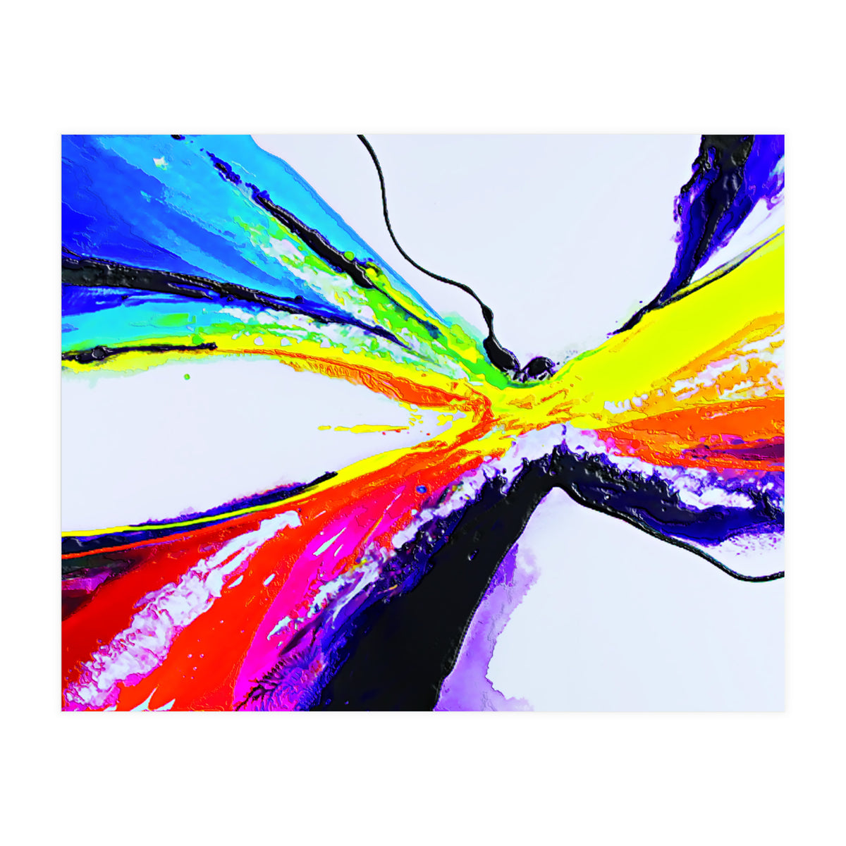 Abstract Art Britto - QB295 (Print Only)