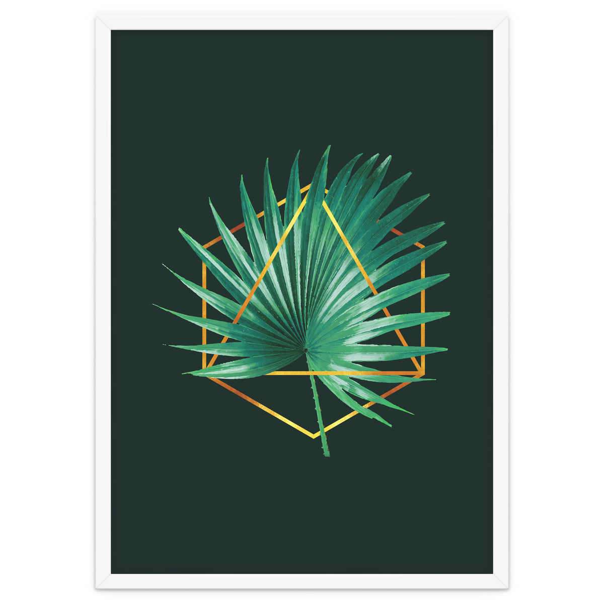 Tropical Palm Leaf 02