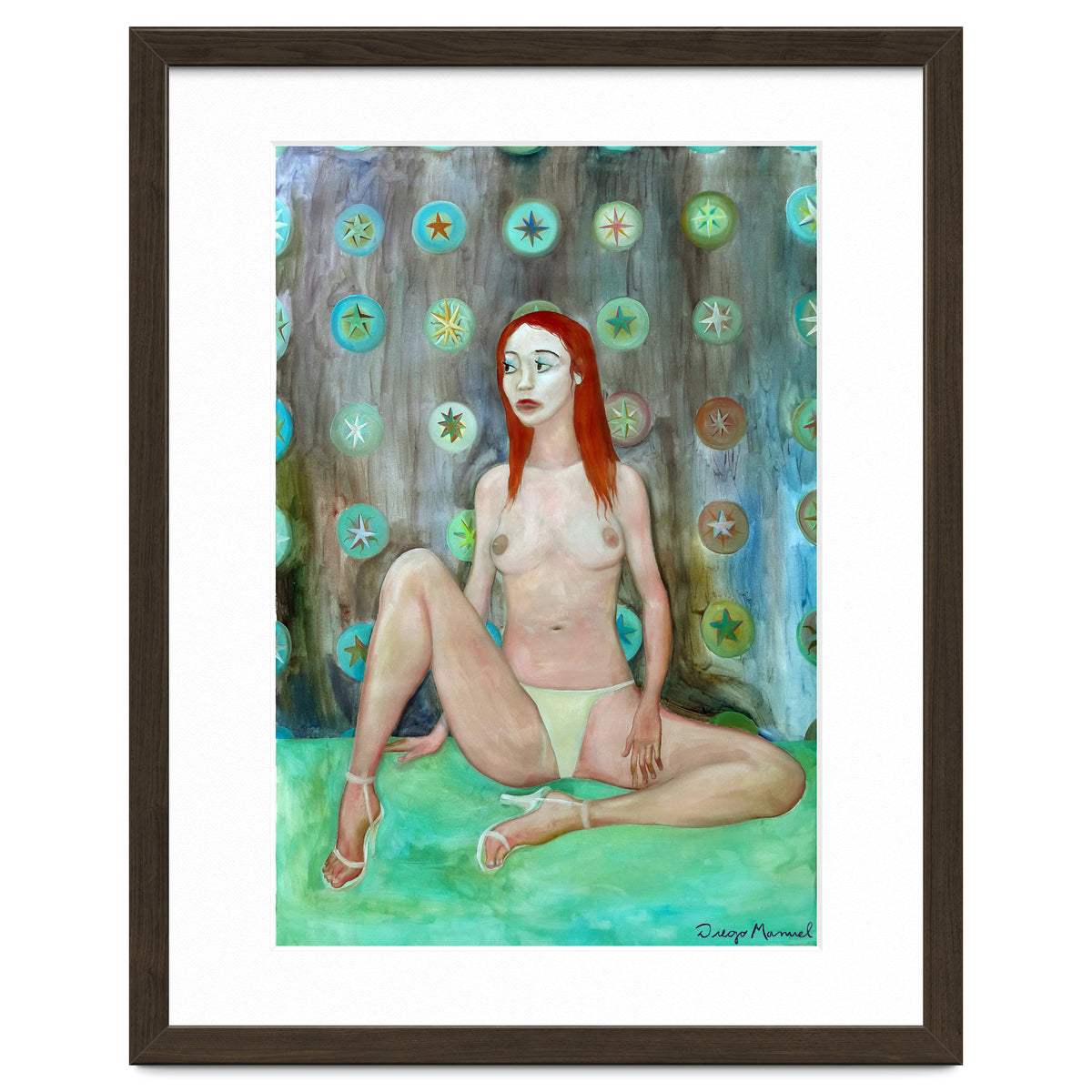 Retrato Con Estrellas