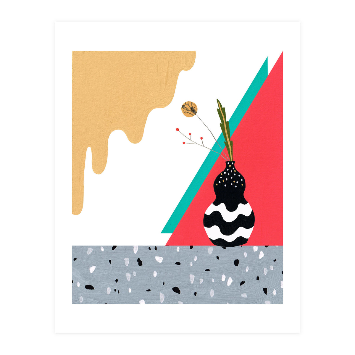 Modern Ikebana  (Print Only)