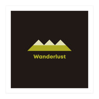 Wanderlust | modern typography (Print Only)