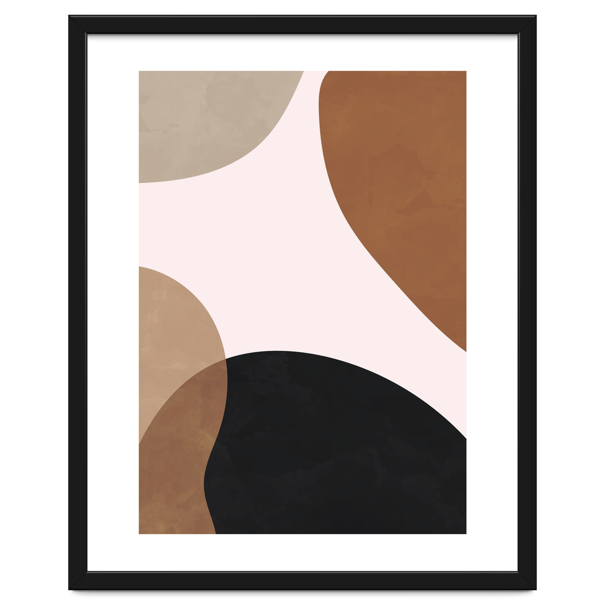 Abstract Shapes Scandinavian Art