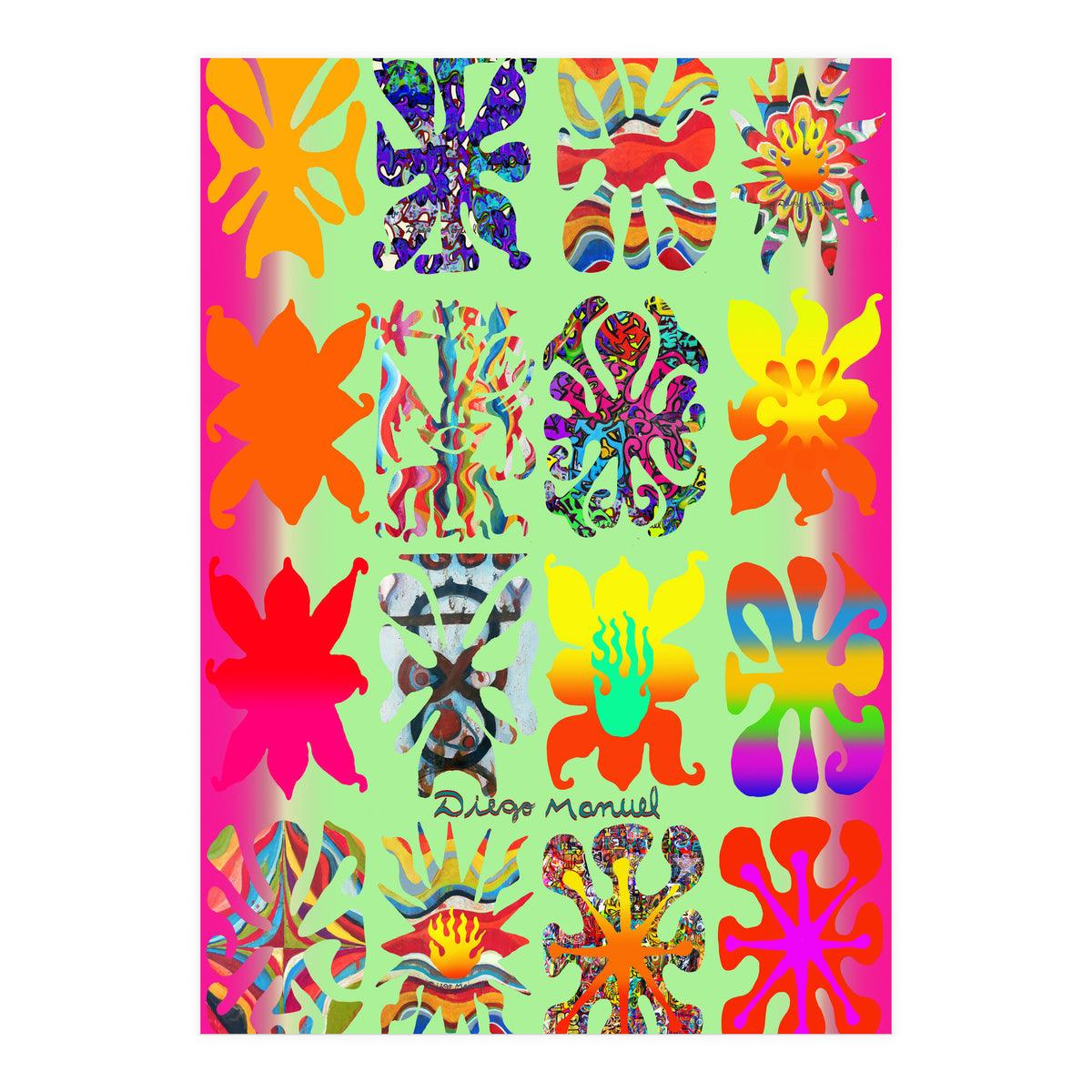 Pop Abstract 2023 Tapiz 61 (Print Only)