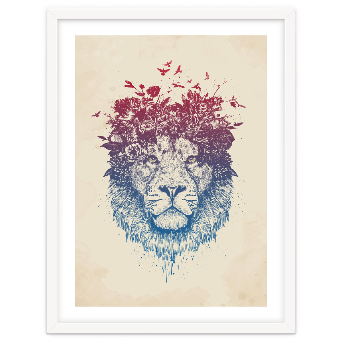 Floral Lion III